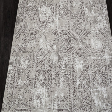 Ковер F390 - GRAY - Прямоугольник - коллекция SILVER