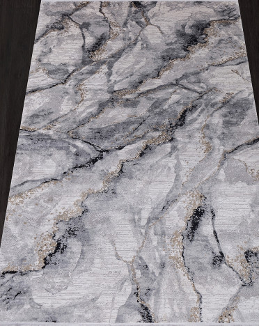 Ковер турецкий Y5088K Elexus Olimpos (Бамбуковый шелк, серый)