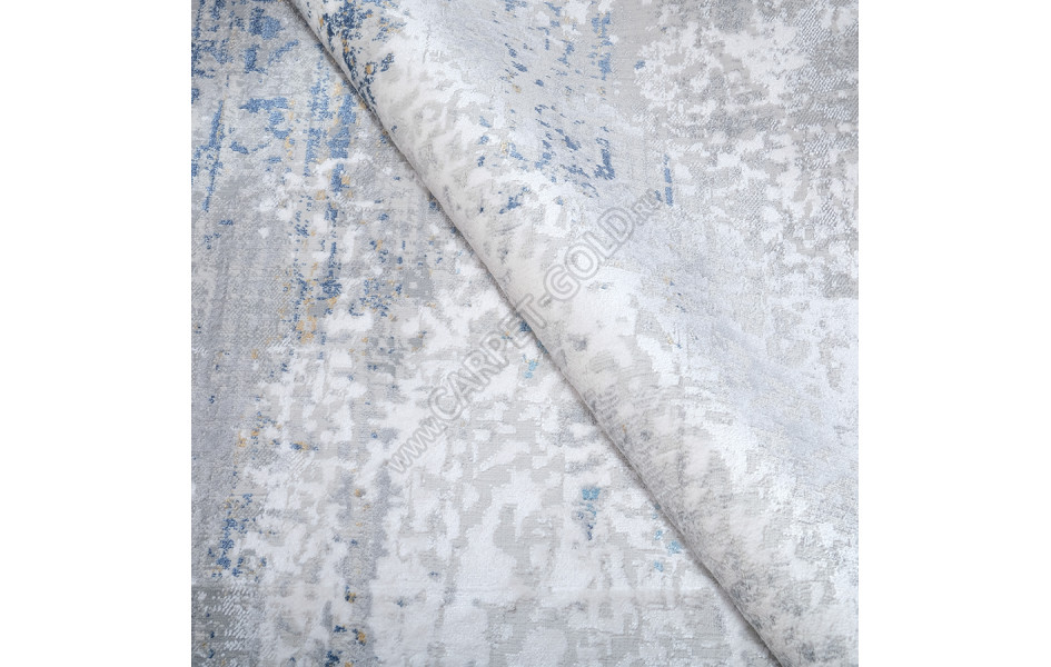 Ковер B650B ЦВЕТ CREAM / D_BLUE