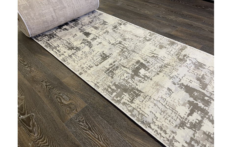 Ковровая дорожка Rimma Lux 39443X cream/grey