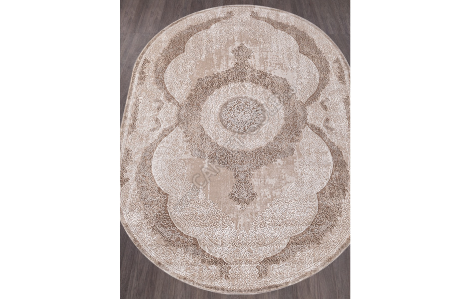 Ковер 03880B - BROWN / BROWN - Овал ARMINA
