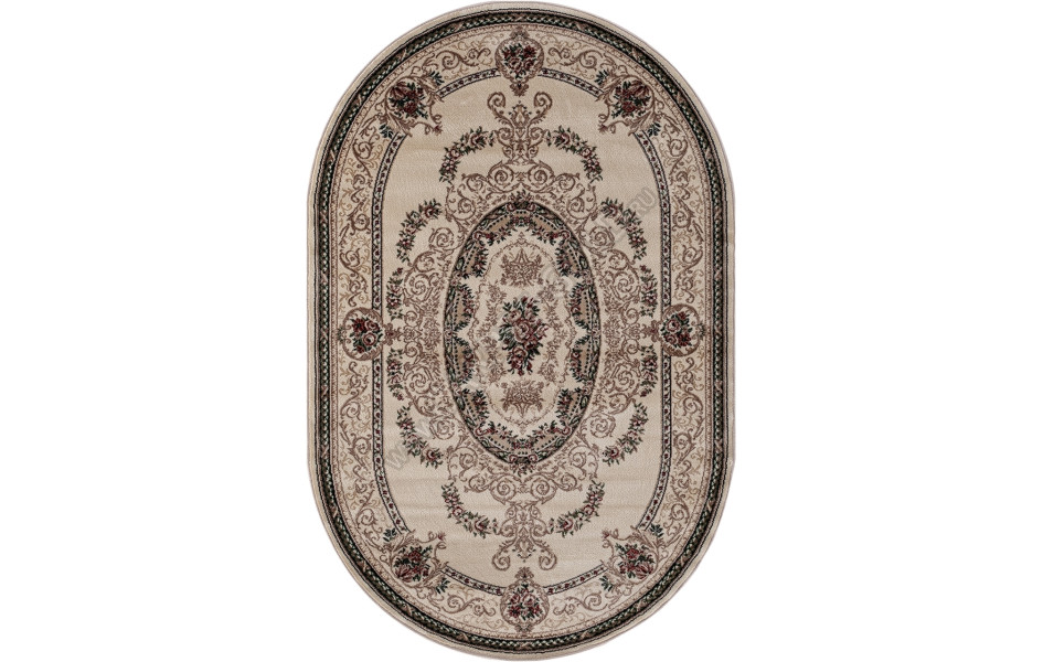 Ковер D058 - CREAM - Овал COLIZEY
