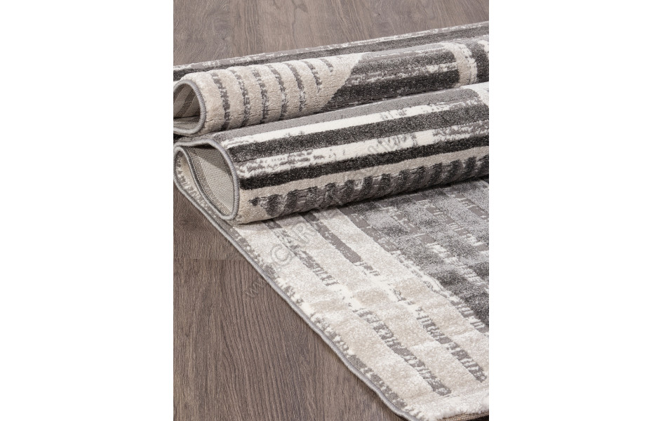 Ковер QP004 - WHITE / WHITE - Прямоугольник - коллекция ECLIPSE