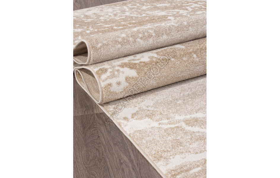 Российский ковер D976 - BEIGE - Прямоугольник - коллекция NATUREL