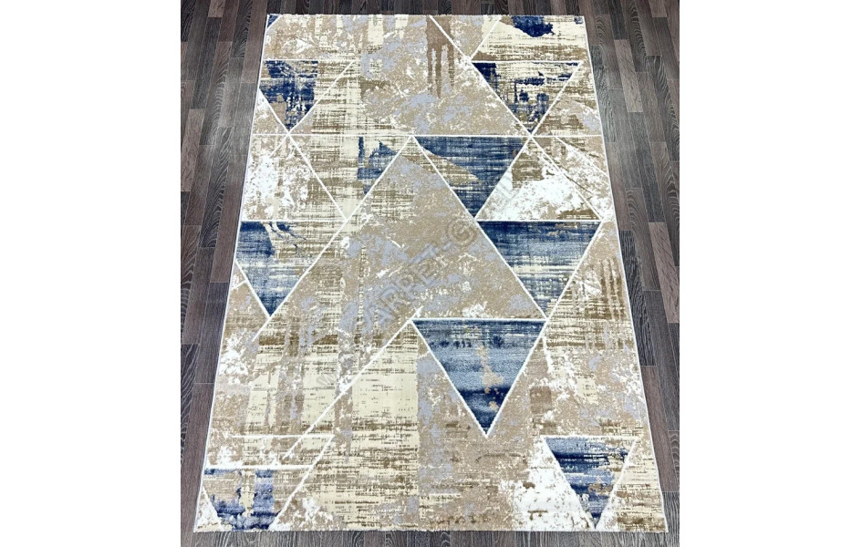 D067A_CREAM SHIRINK BLUE FDY Semnan