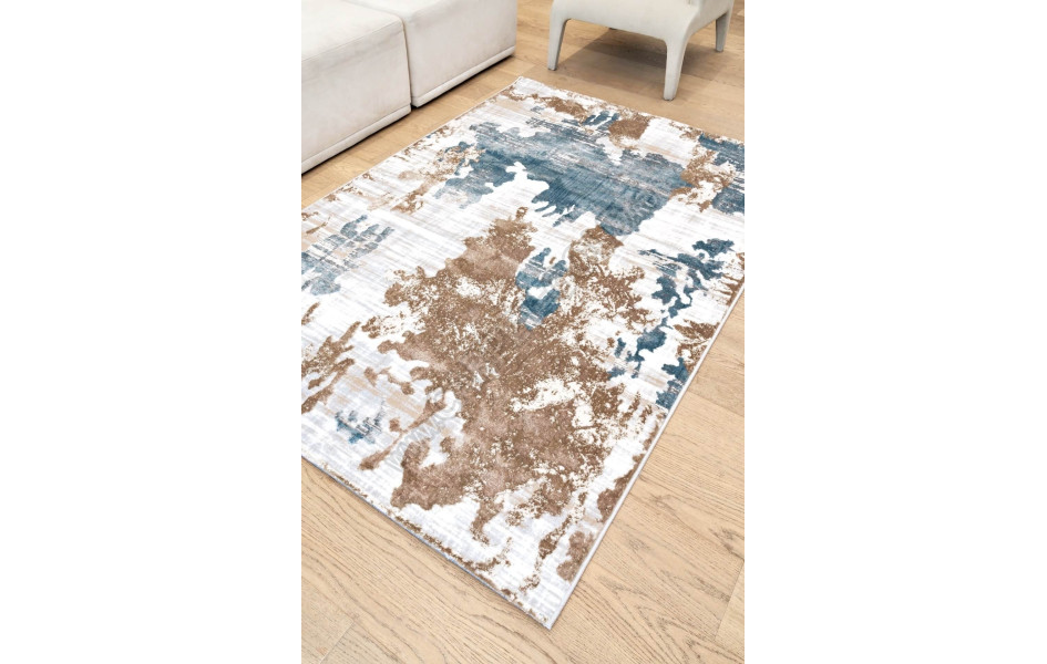 D009A_CREAM SHIRINK / BLUE FDY Белла