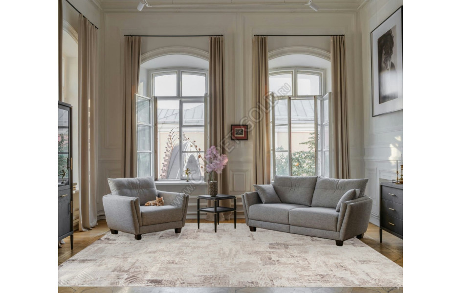 Ковер MX017 - BEIGE - Прямоугольник - коллекция MEXX