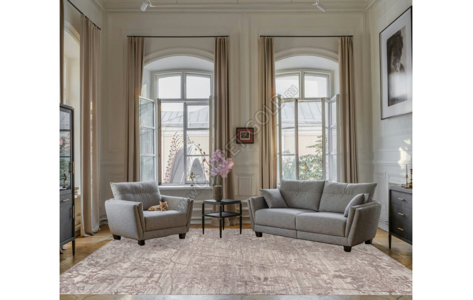 Ковер O2446 - 765 BEIGE / VIZON - Прямоугольник - коллекция BRAND
