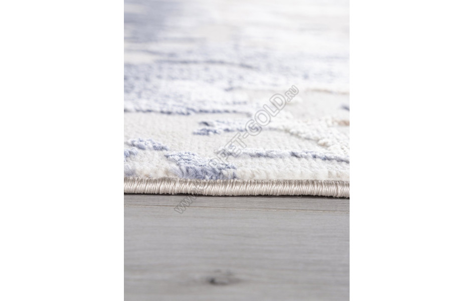 Ковер O1125 - 730 BEIGE / BLUE - Прямоугольник - коллекция SAMIRA