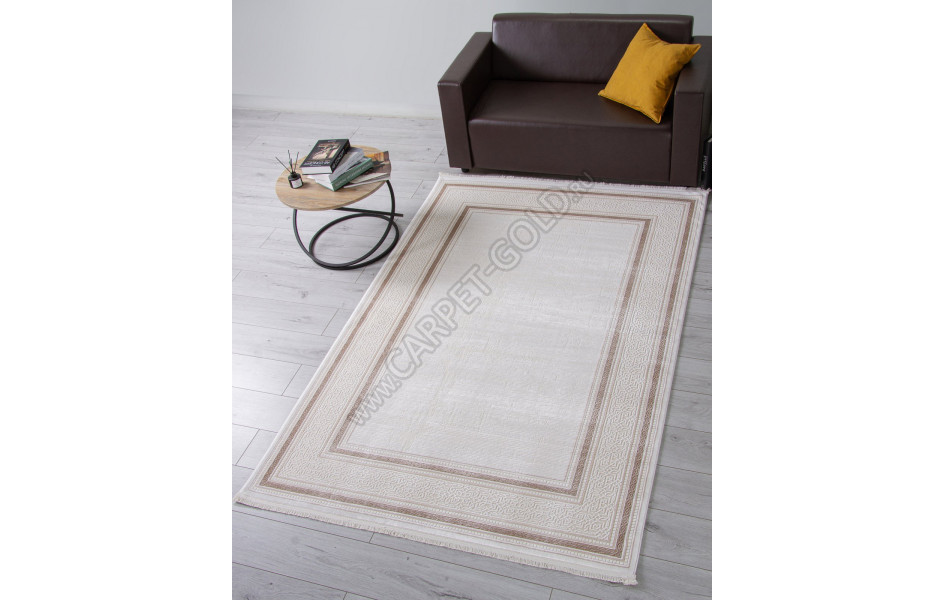 Ковер 32218C - WHITE / CREAM - Прямоугольник - коллекция ANATOLIA