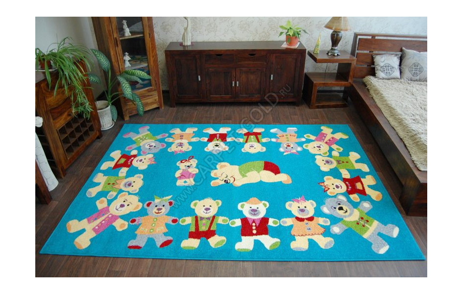 Детский ковер Rob turquoise
