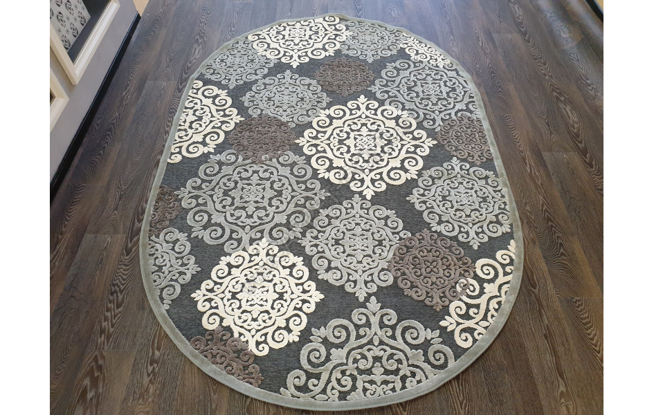 Бельгийский ковер Genova 38001 5565 50 Овал